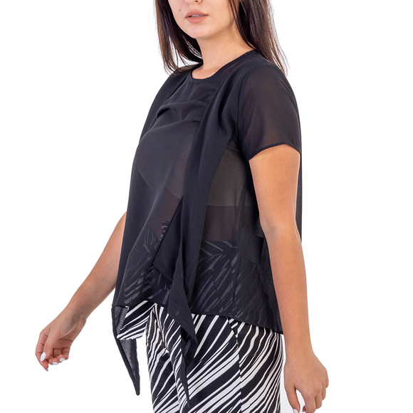 Elmas Phil Blouse Women size S Black - Picture 4 of 5